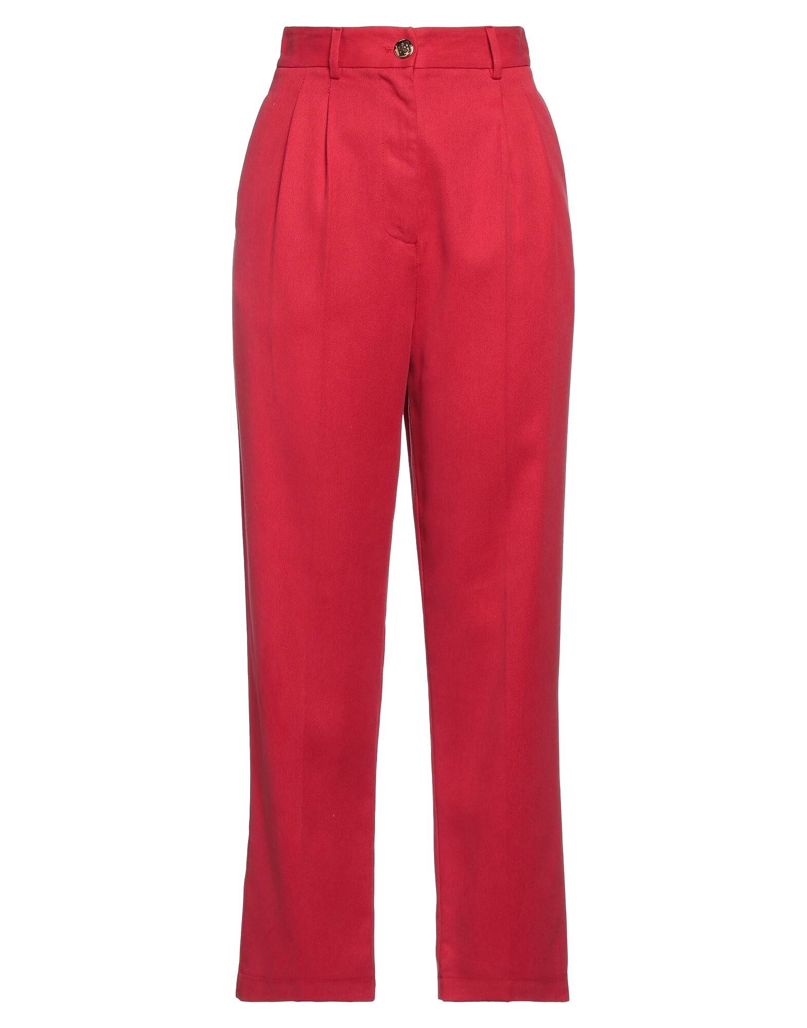 

Брюки Elisabetta Franchi, гранатовый