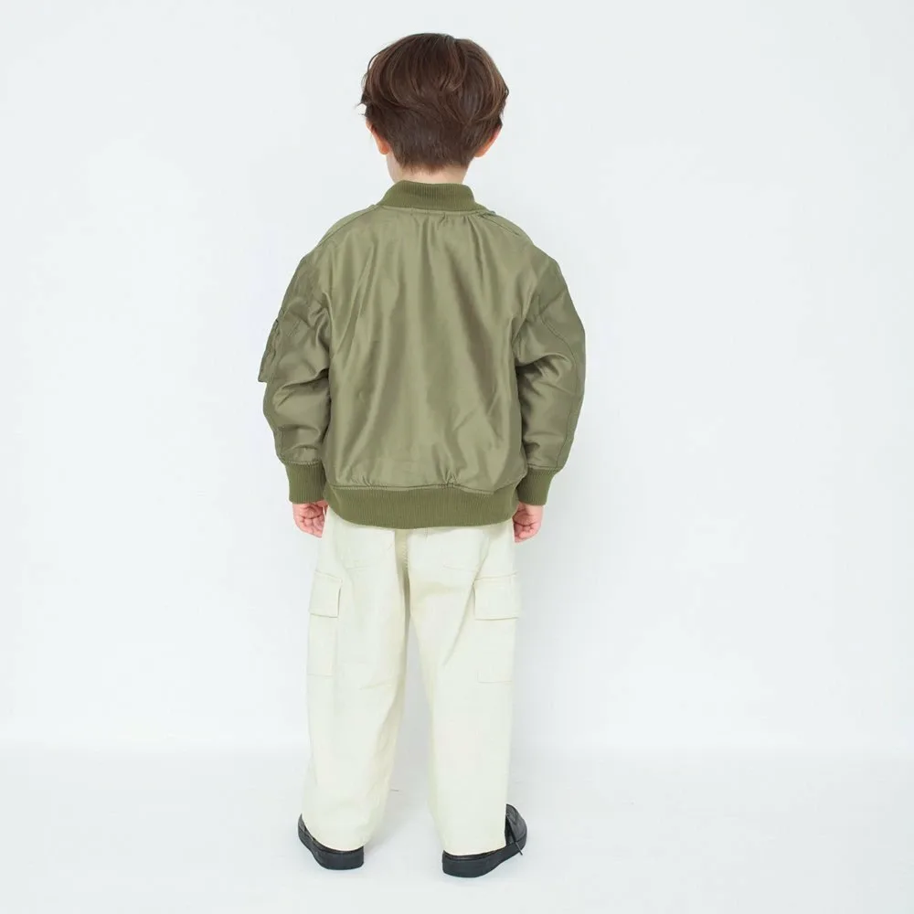 Куртка МА-1 (МА-1) Branshes, Khaki green — фото 4