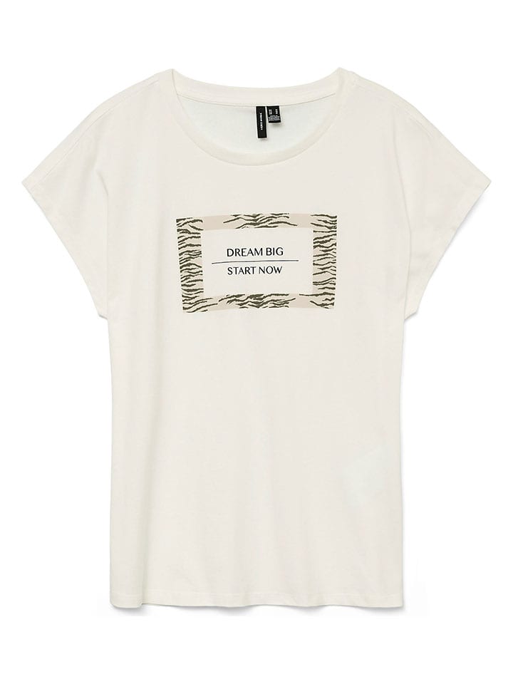 

Футболка Vero Moda, кремовый