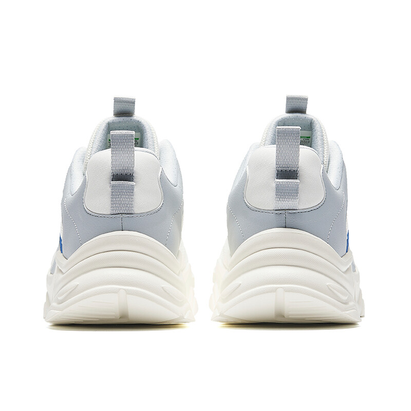Кроссовки ANTA Life Collection Lifestyle Shoes Men Low-top Paper White/Frost Tower Gray/Ivory White, слоновая кость — фото 4