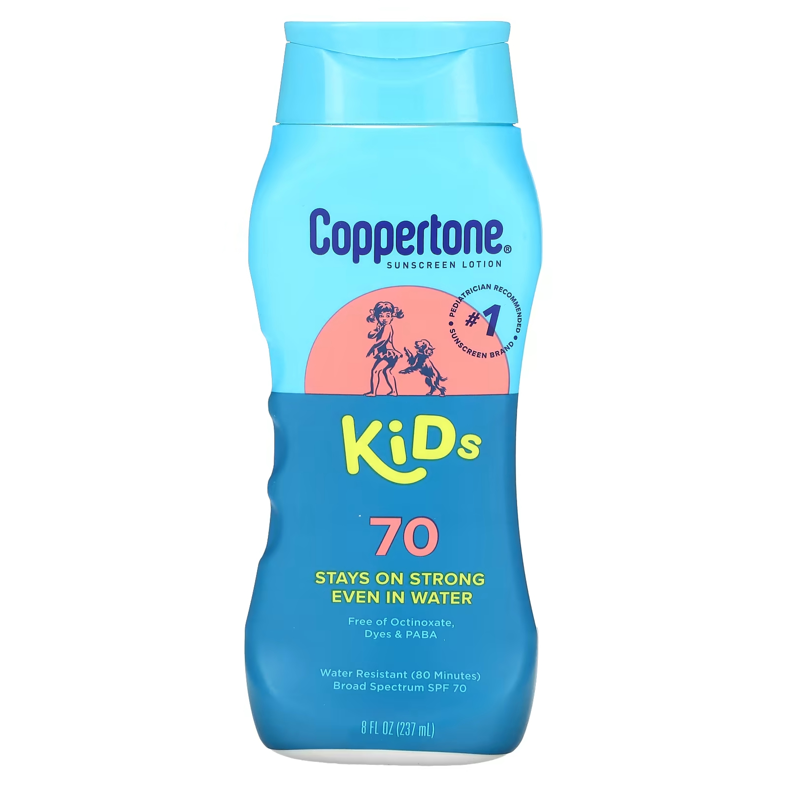 

Солнцезащитный лосьон детский Coppertone SPF 70, 237 мл