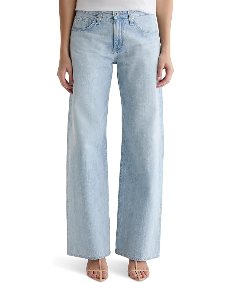 

Джинсы AG Jeans Adria Low Rise Baggy Wide Leg in Sunfaded, цвет Sunfaded