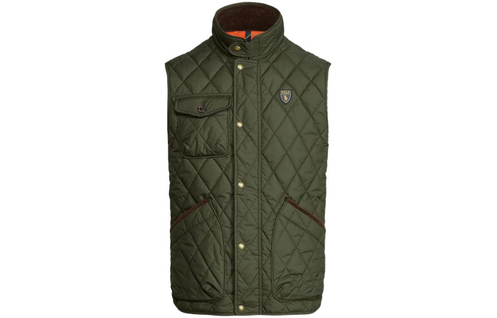 Стеганый жилет Polo Ralph Lauren, зеленый
