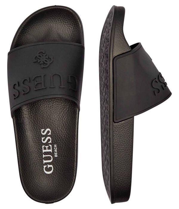 Тапочки Guess, черный — фото 4