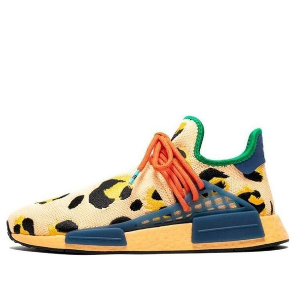 

Кроссовки x pharrell nmd hu 'animal print - pulse amber' Adidas, желтый