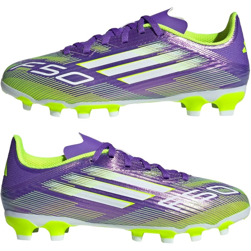 Футбольные бутсы для искусственного газона F50 League MG Adidas, мультиколор — фото 4