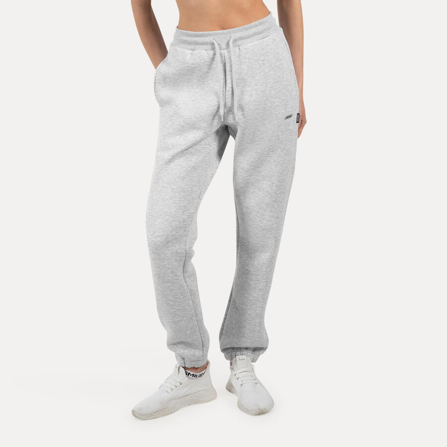 

SMILODOX Женские спортивные брюки Laurena серые меланж