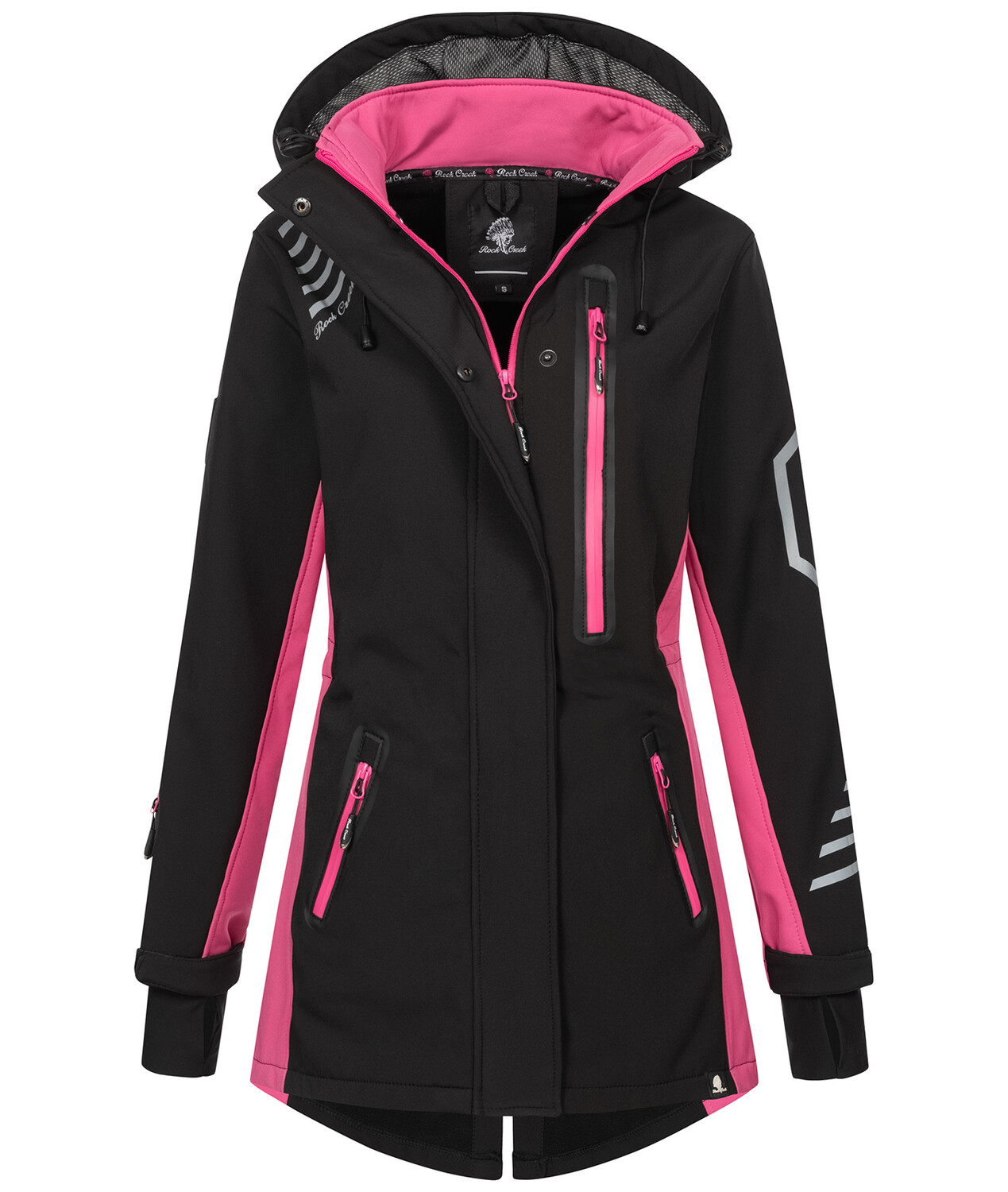 

Куртка софтшелл Rock Creek Softshellmantel, розовый