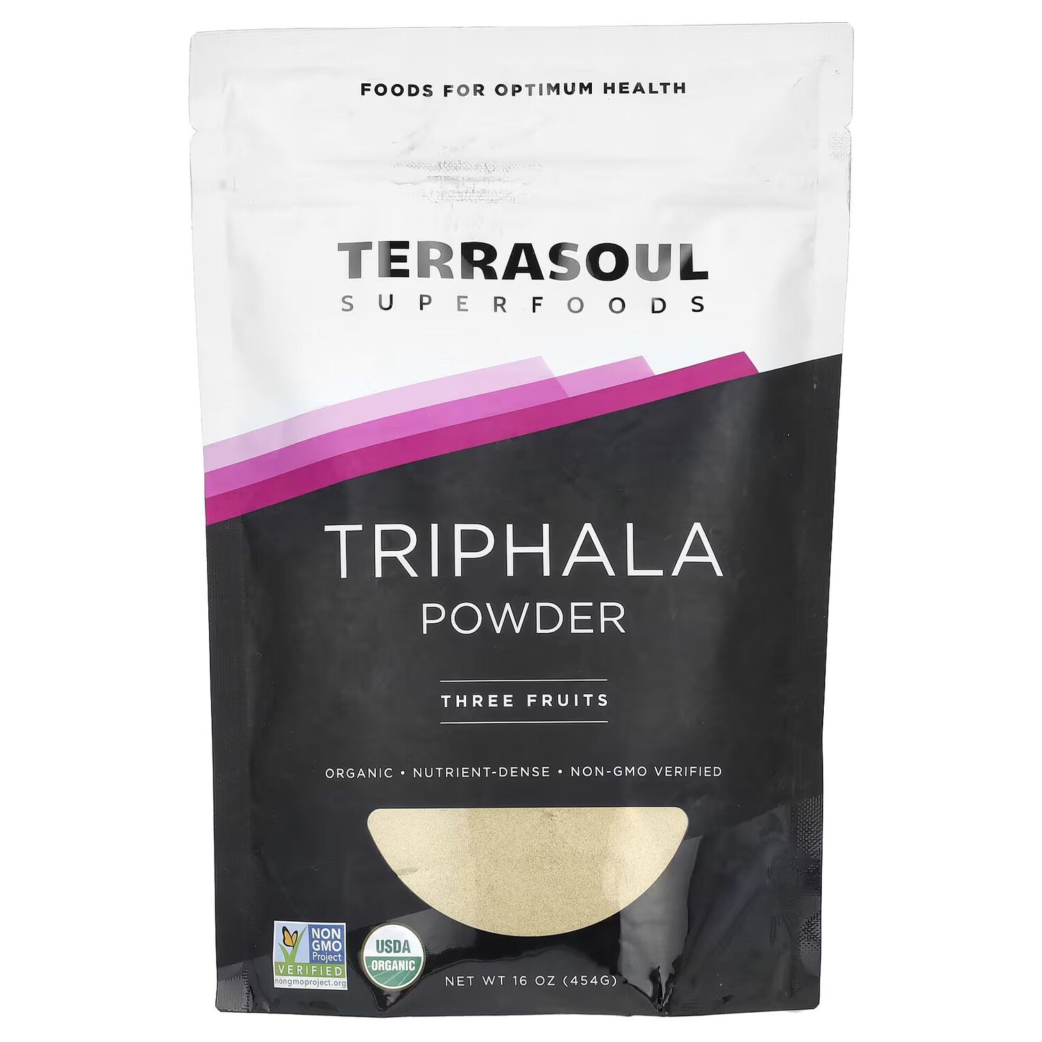 

Порошок трифалы, три фрукта, 16 унций (454 г) Terrasoul Superfoods