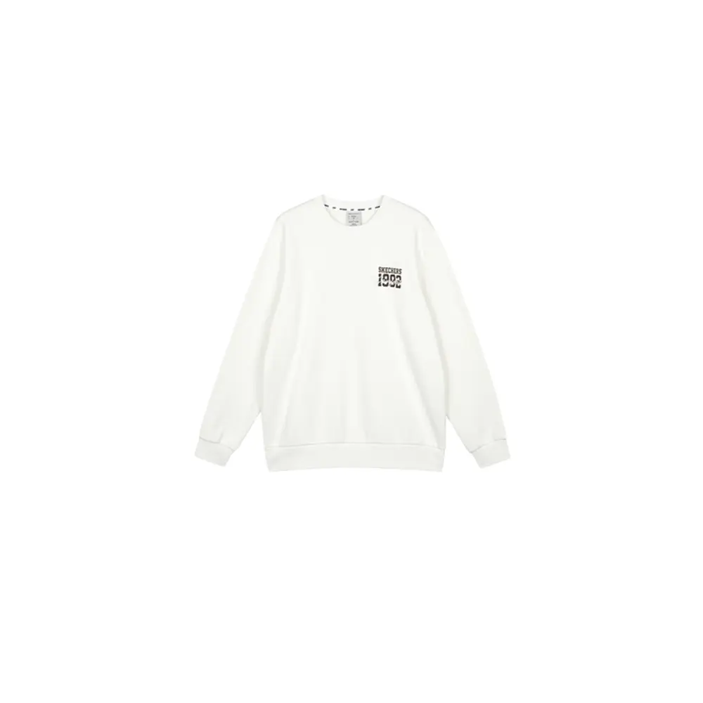 

Яркий унисекс свитшот Marshmallow White Skechers, Marshmallow White/0074