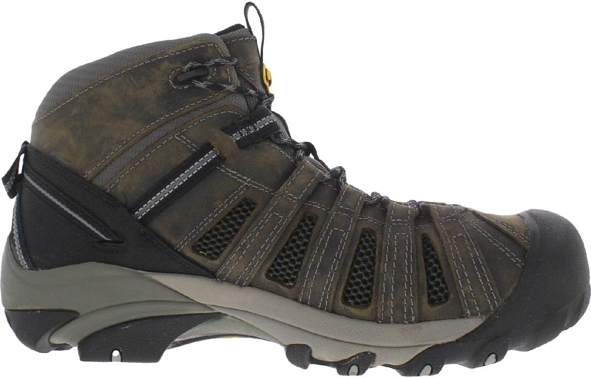 Мужские рабочие ботинки KEEN Utility Flint Mid с металлическим носком — фото 2