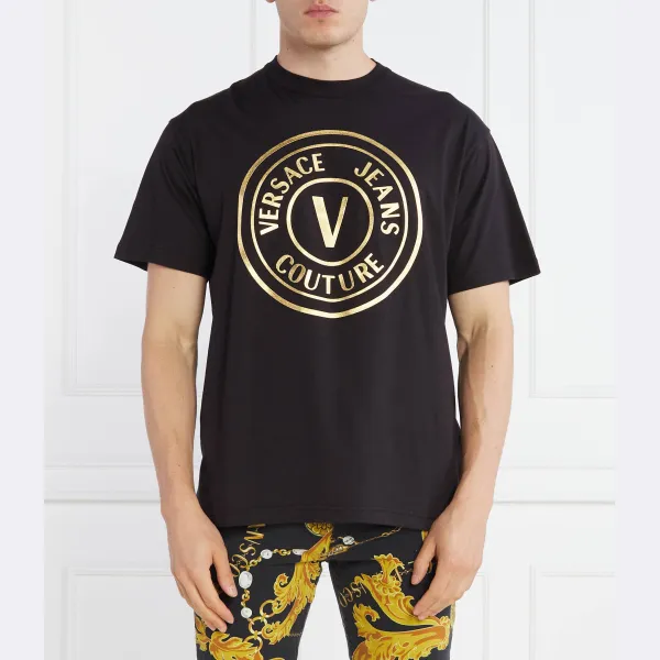 

Футболка оверсайз Versace, черный