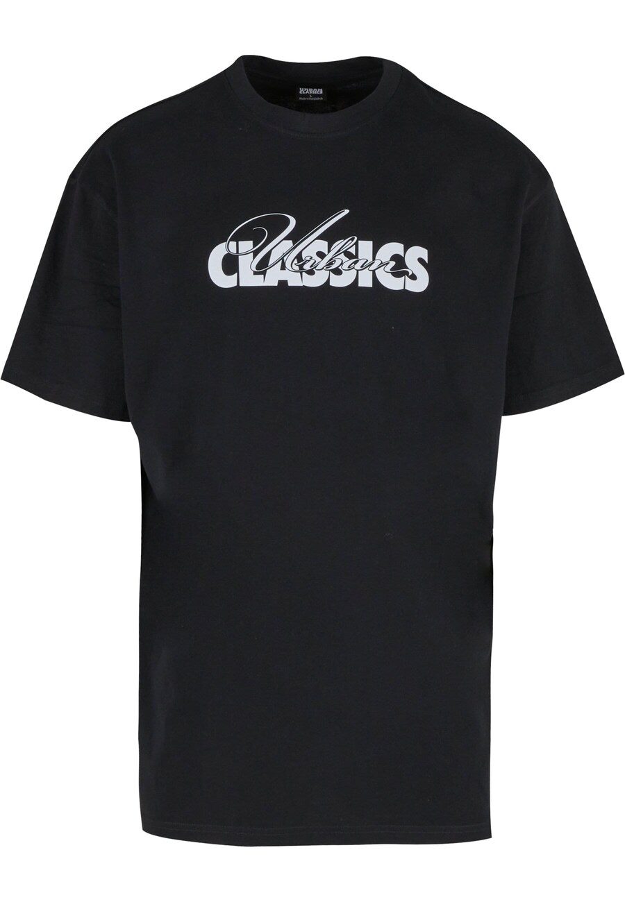 

Классическая футболка Urban Classics Shirt Cursive Bold, черный