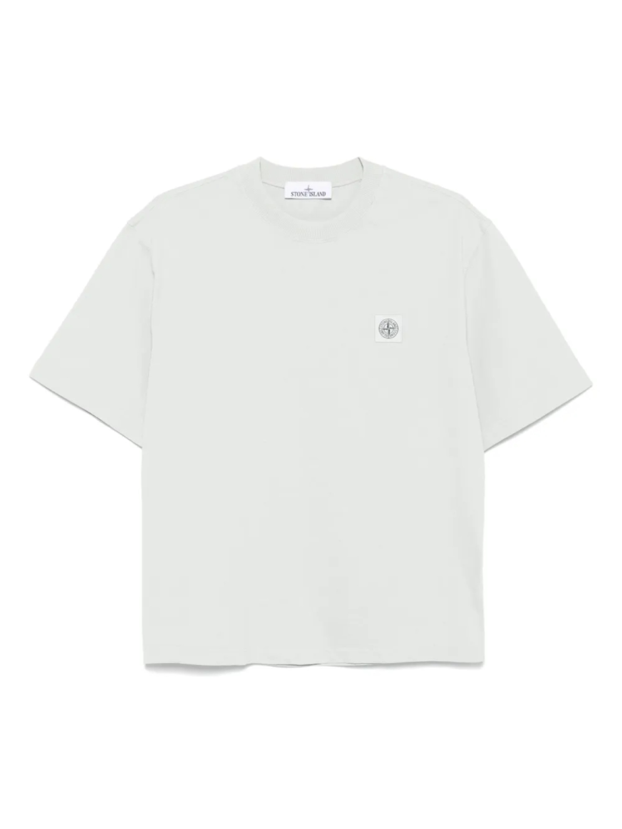 

Футболка с нашивкой «компас» Stone Island, серый