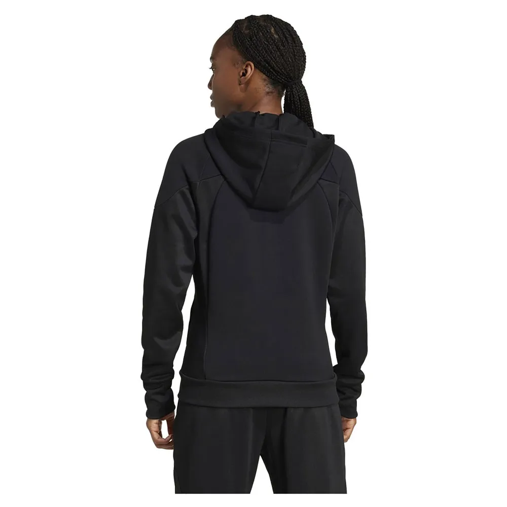 Толстовка adidas Tiro 25 full zip, черный — фото 2