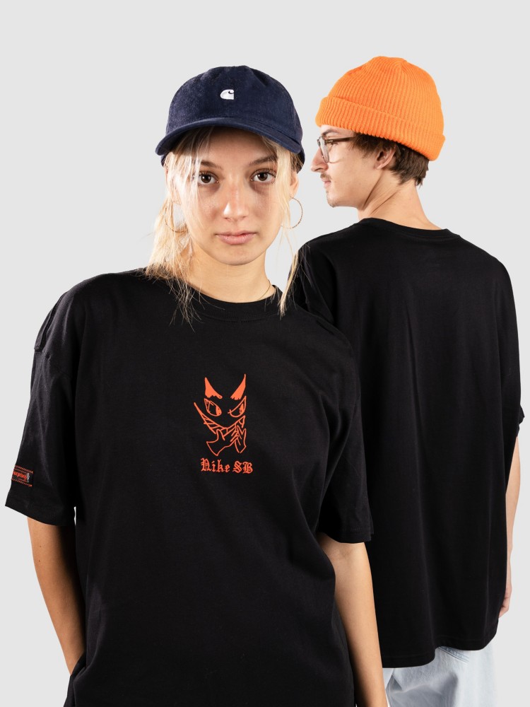 Футболка Nike SB Charcoal Dunk T-Shirt, black — фото 2