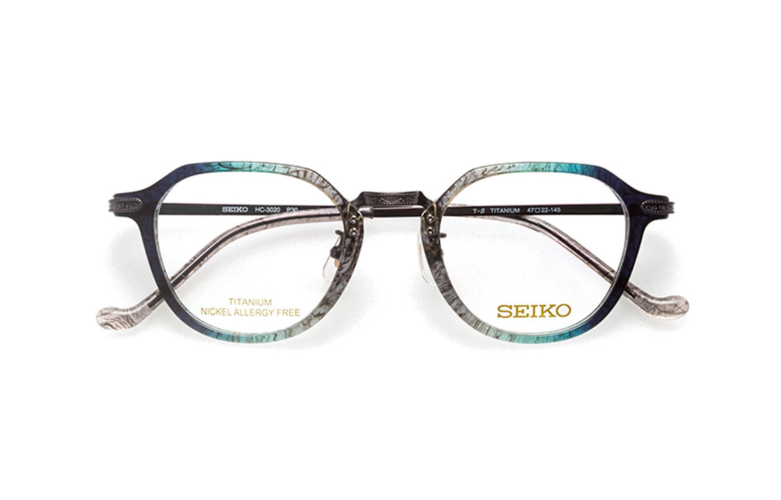 

SEIKO Титановая оправа для очков нестандартной формы унисекс разноцветная, Green