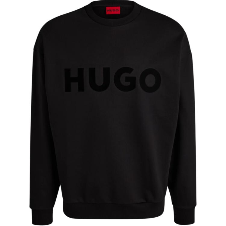 

Толстовка Hugo Oversized Fit с круглым вырезом Hugo Boss, черный