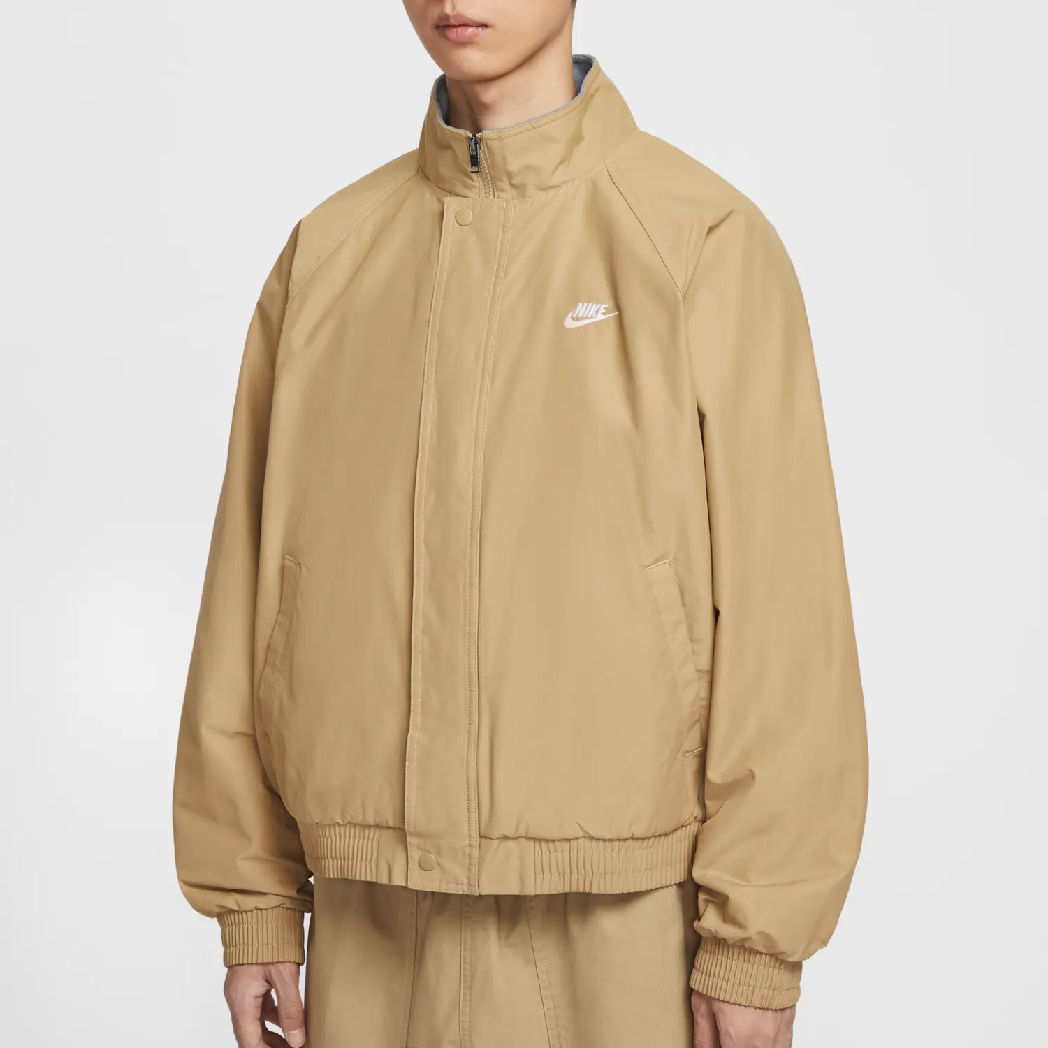 Куртка Nike Club Futura Jacket 'Parachute Beige' — фото 2