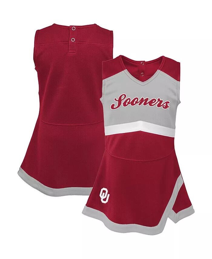 

Платье-джемпер Big Girls Crimson Oklahoma Sooners Cheer Captain Outerstuff