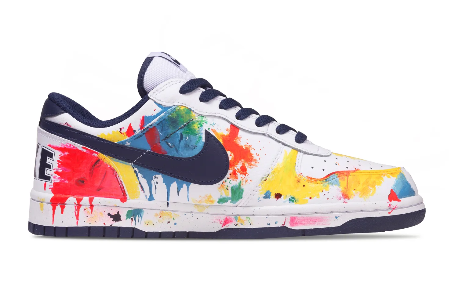 Кроссовки для скейтбординга Big Low top мужские Nike, мультиколор — фото 3