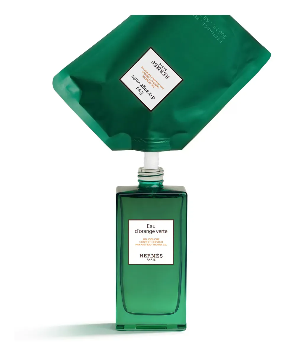 Гель для душа для тела и волос Eau d'Orange Verte 200 мл Hermès — фото 3