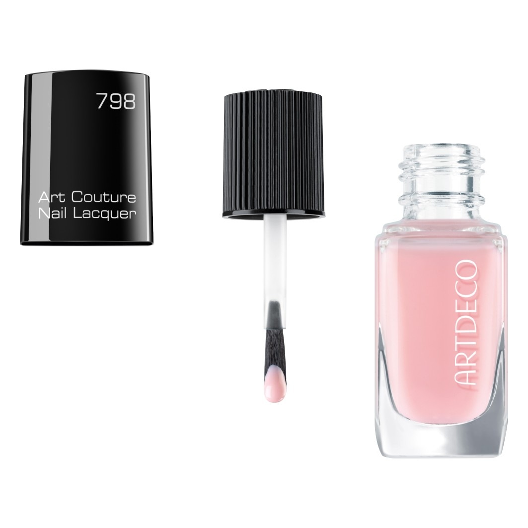 Лак для ногтей goddess of the sun art couture nail lacquer Artdeco, 798 - rose glazed, объем 10 мл — фото 2