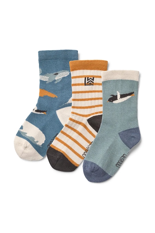 

Детские носки Silas Socks 3 пары Liewood, синий