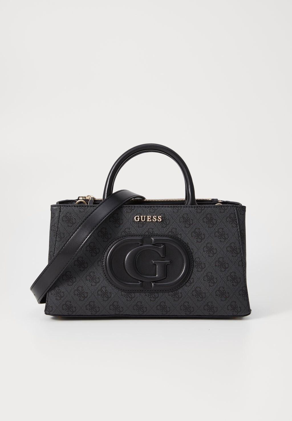

Сумка MIETTA SOCIETY SATCHEL Guess, темно-серый