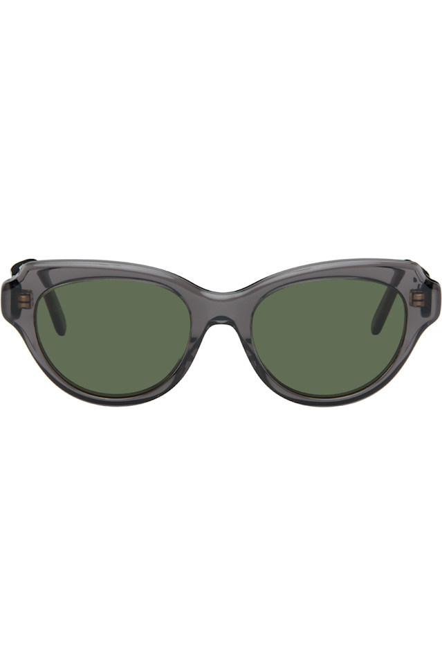 

Loewe Узкие солнцезащитные очки «Серый лебедь»