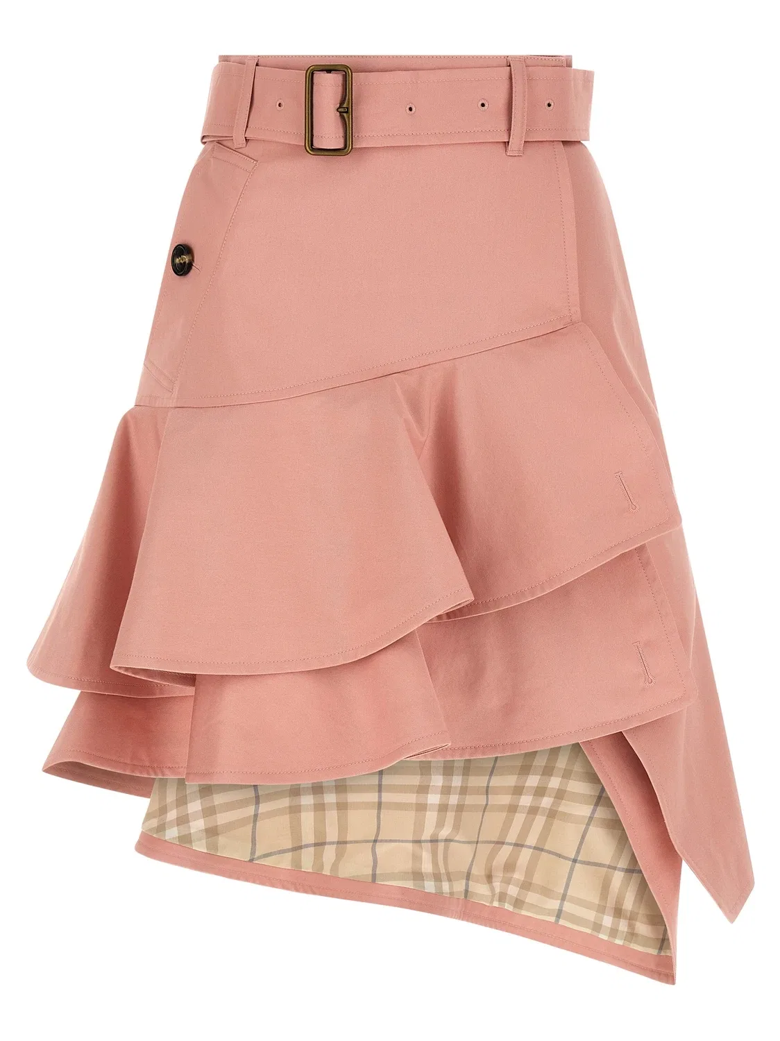 Юбка Burberry Холли, женская, розовый