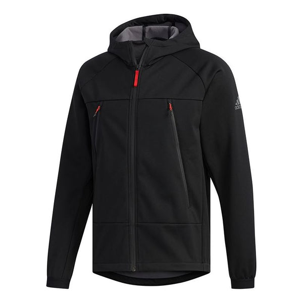 

Куртка softshell ho outdoor casual sports куртка с капюшоном Adidas, черный