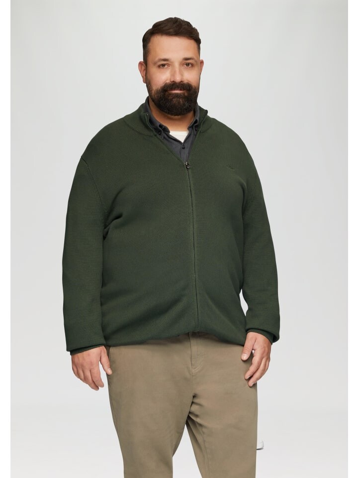 

Переходная куртка s.Oliver Strickjacke langarm, оливковый