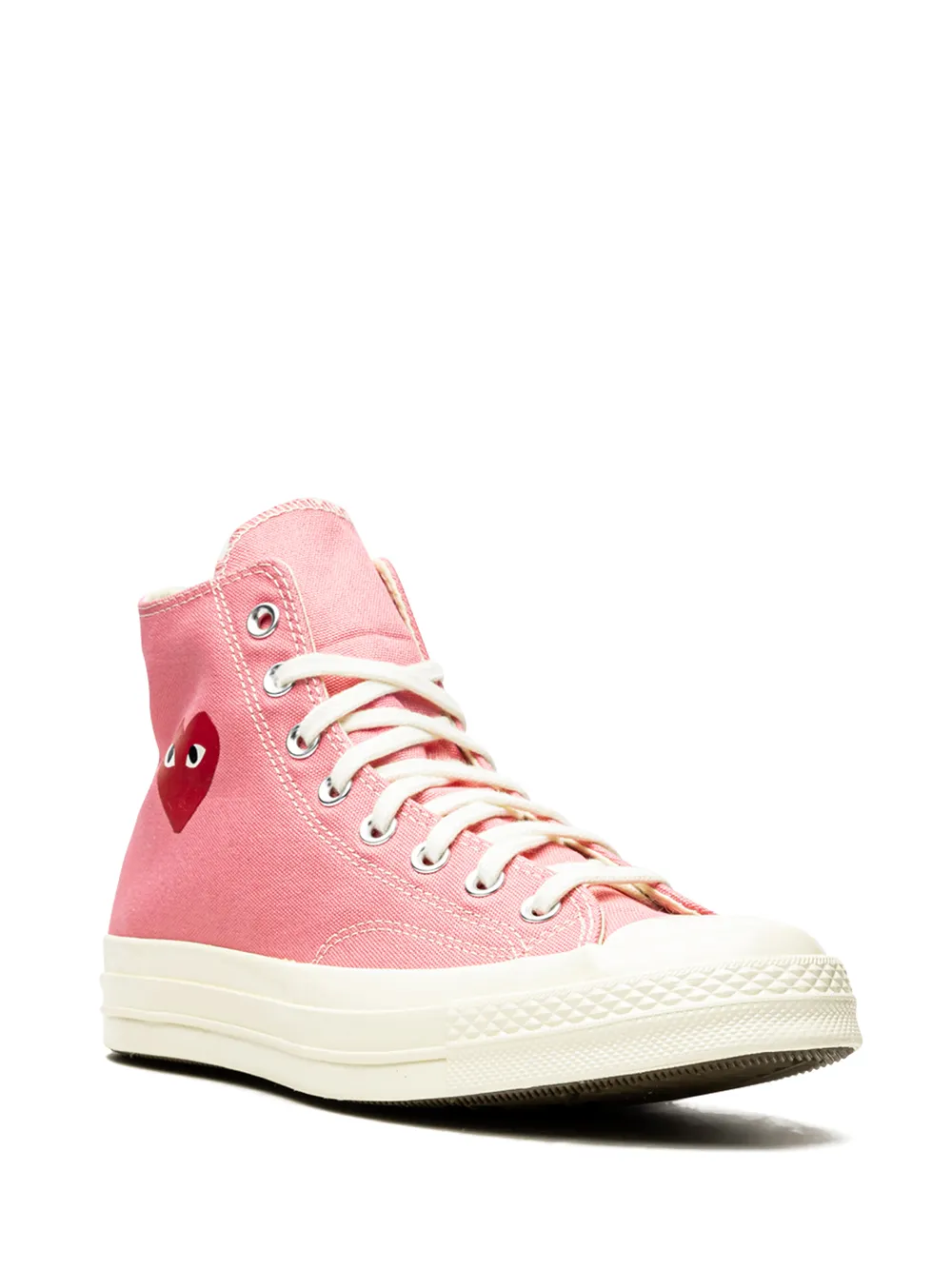 Высокие кеды Chuck 70 из коллаборации с CDG Converse, розовый — фото 2