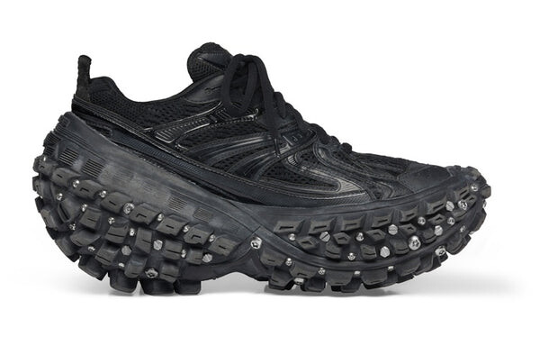 Кроссовки bouncer defender screw sneakers 'worn out black' Balenciaga, черный — фото 2
