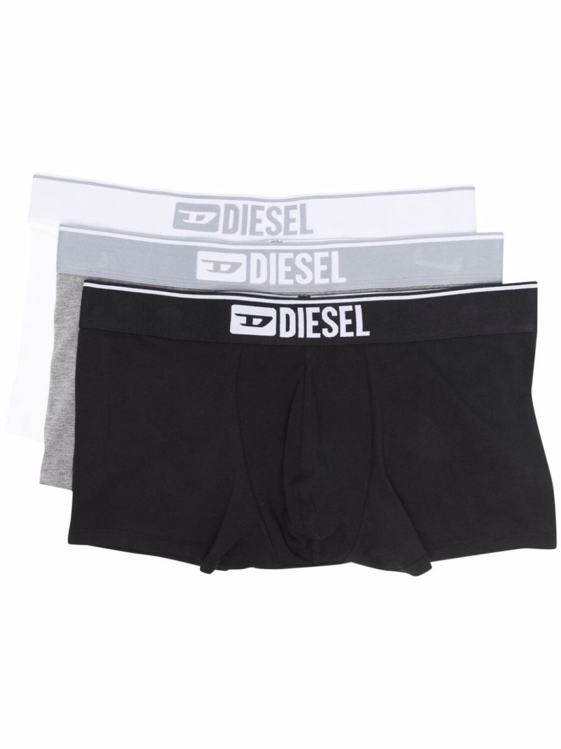 

Diesel комплект из трех трусов-брифов Umbx-Damien, черный
