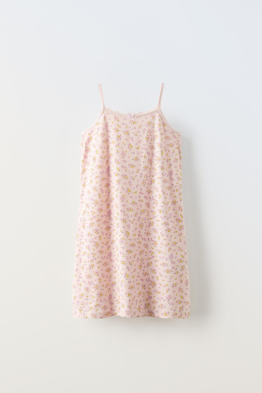 

6-14 лет/ночная рубашка с цветочным рисунком ZARA, розовый
