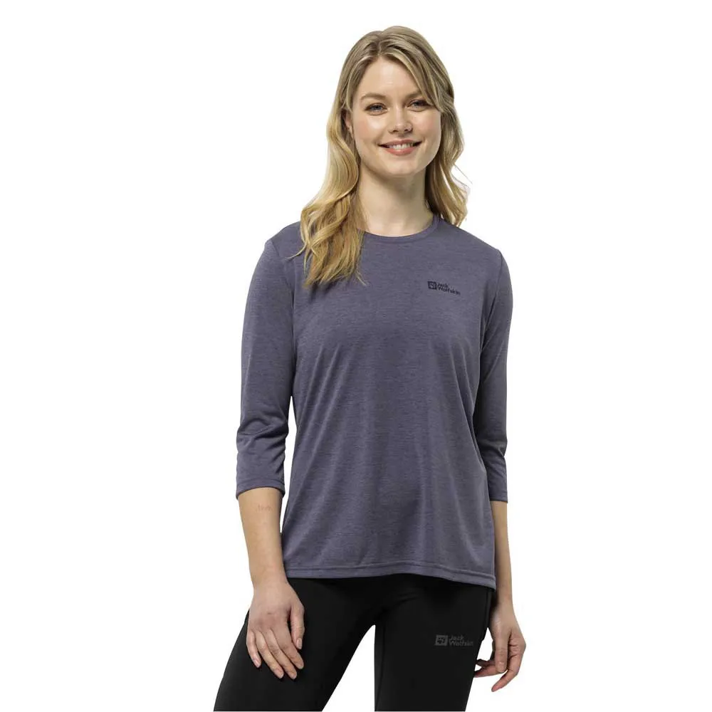 

Футболка Jack Wolfskin Crosstrail 3/4 sleeve, серый
