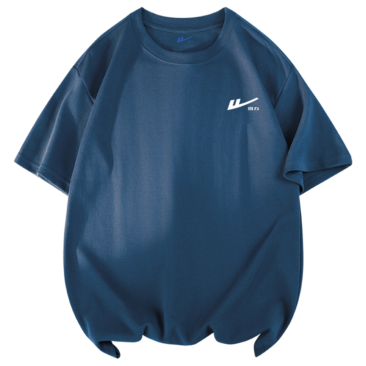 

Футболка унисекс WARRIOR, темно-синий