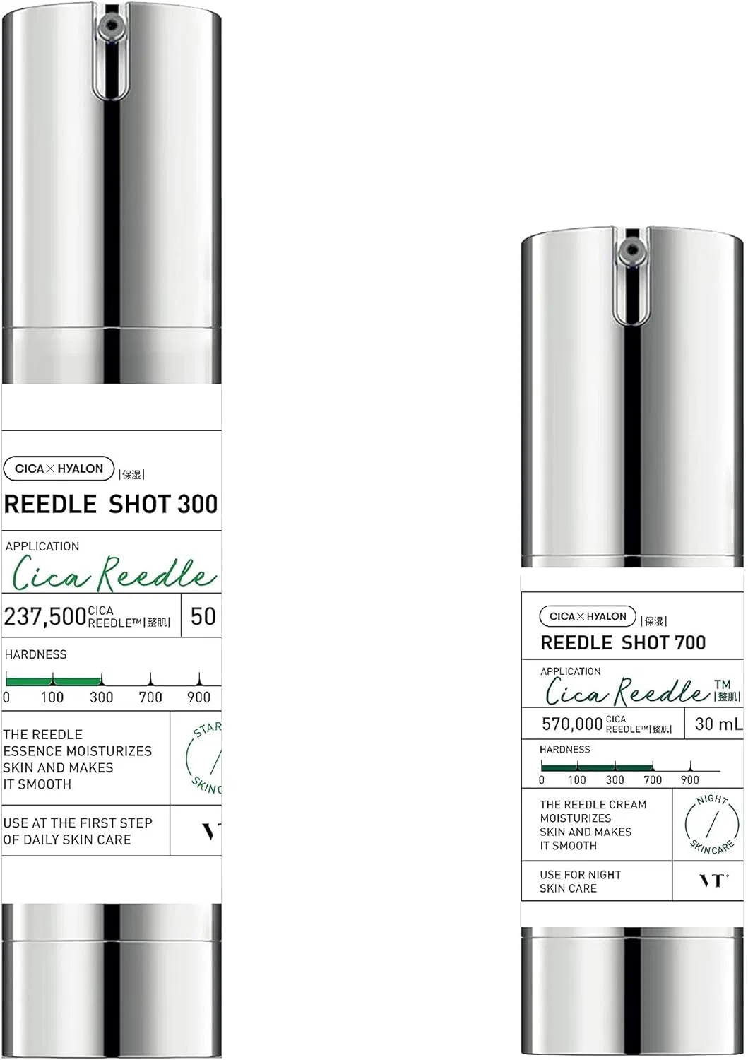 Набор сывороток VT COSMETICS Reedle Shot 300 и 700 для чувствительной кожи