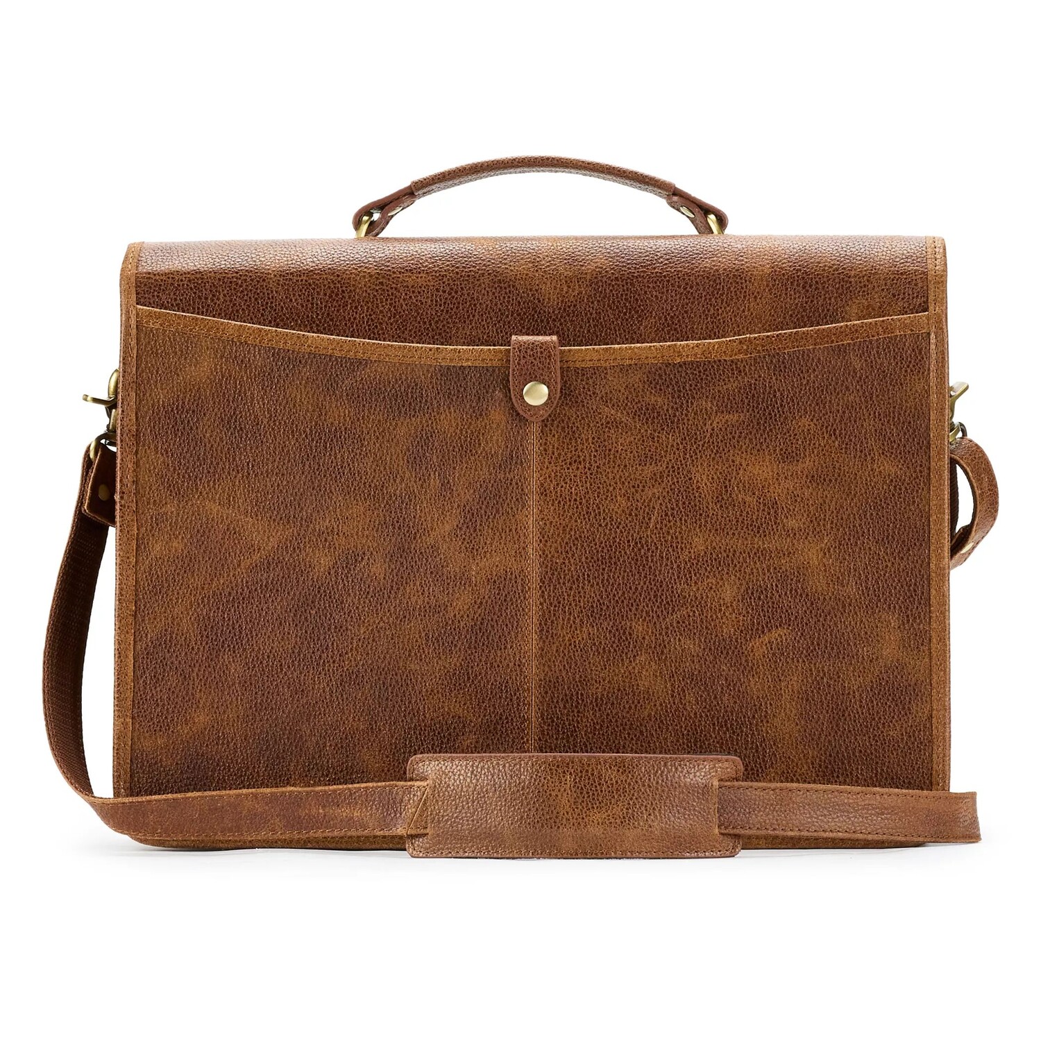 

Кожаная сумка-портфель из кожи AmeriLeather Heritage AmeriLeather, черный