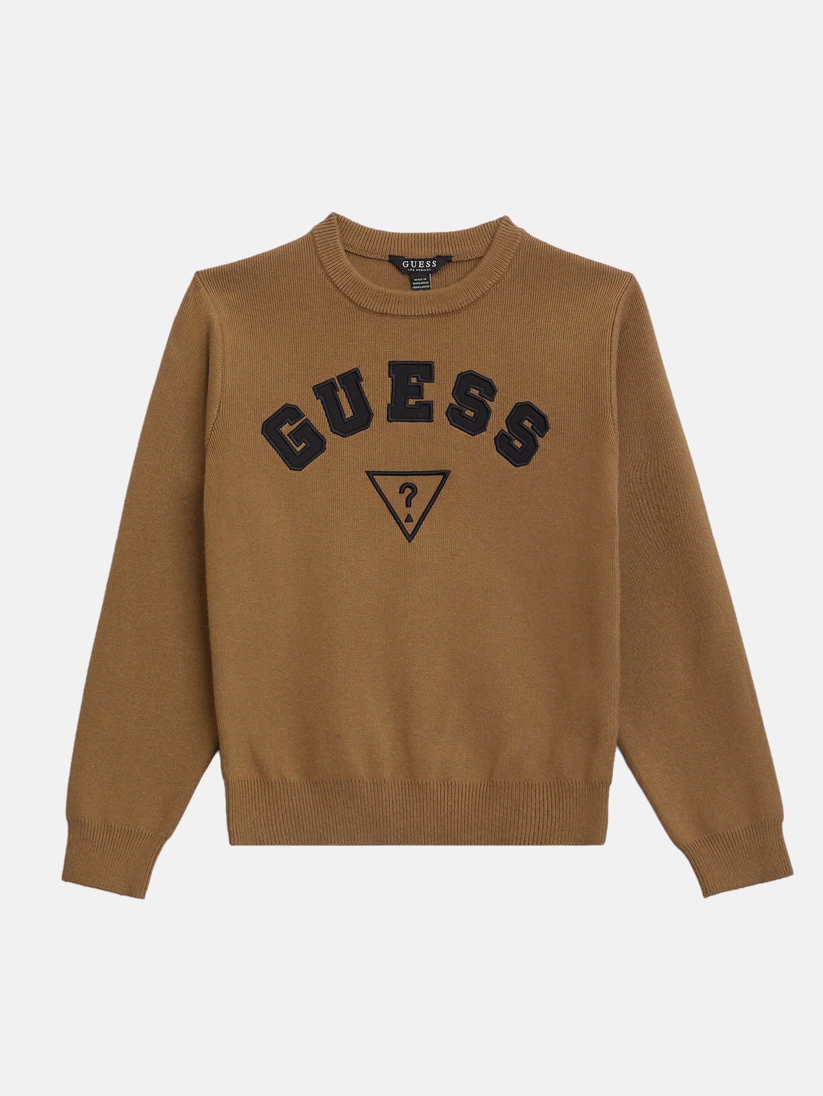 

Свитер с круглым вырезом Phoenix (размеры 7-16) Guess Factory, хаки