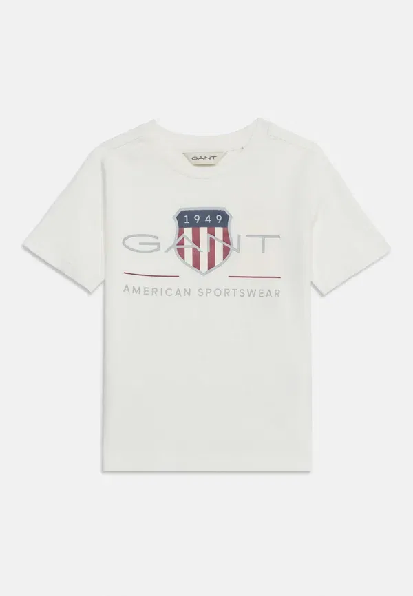 Футболка Gant Archive shield print, белый