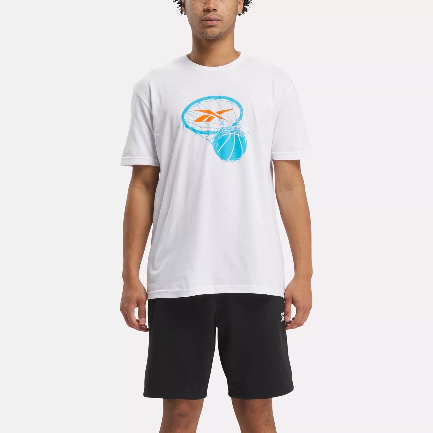 

Баскетбольная футболка Downtown Reebok, белый