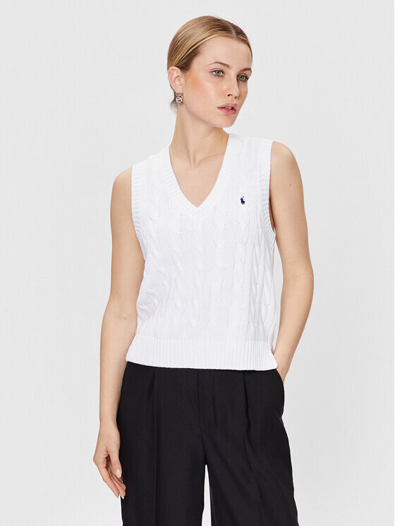 

Свитер стандартного кроя Polo Ralph Lauren, белый