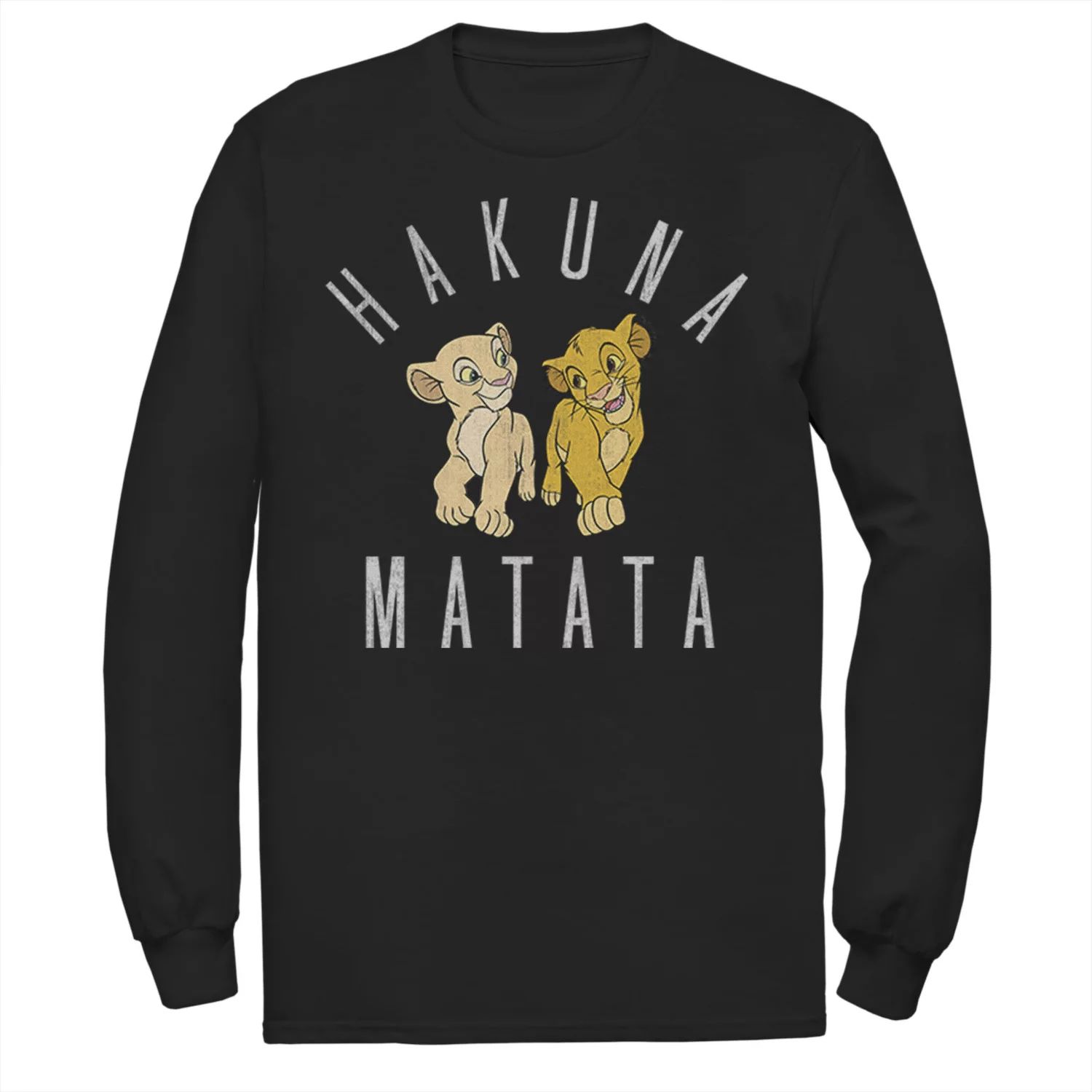 

Мужская футболка Disney King Simba Nala Hakuna Matata Licensed Character