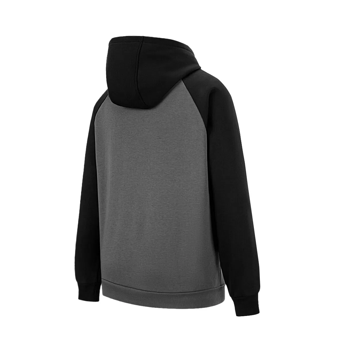 Толстовка с капюшоном на флисе Athleisure мужская Adidas, Gray/Black — фото 3