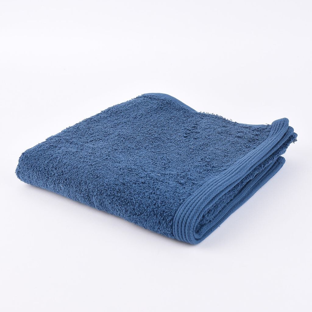 

Полотенце махровое, полотенце для душа, полотенце для гостей, темно-синее, размер полотенца для гостей 30 х 50 см. Sorema, синий