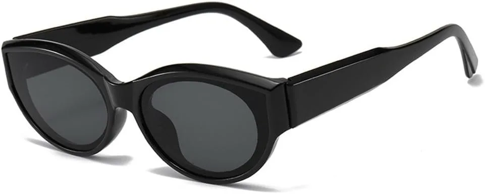 

Солнцезащитные очки UV400 с овальной оправой «кошачий глаз» и леопардовым принтом для женщин и мужчин, для бега и занятий спортом на открытом воздухе UYPTK, Bk