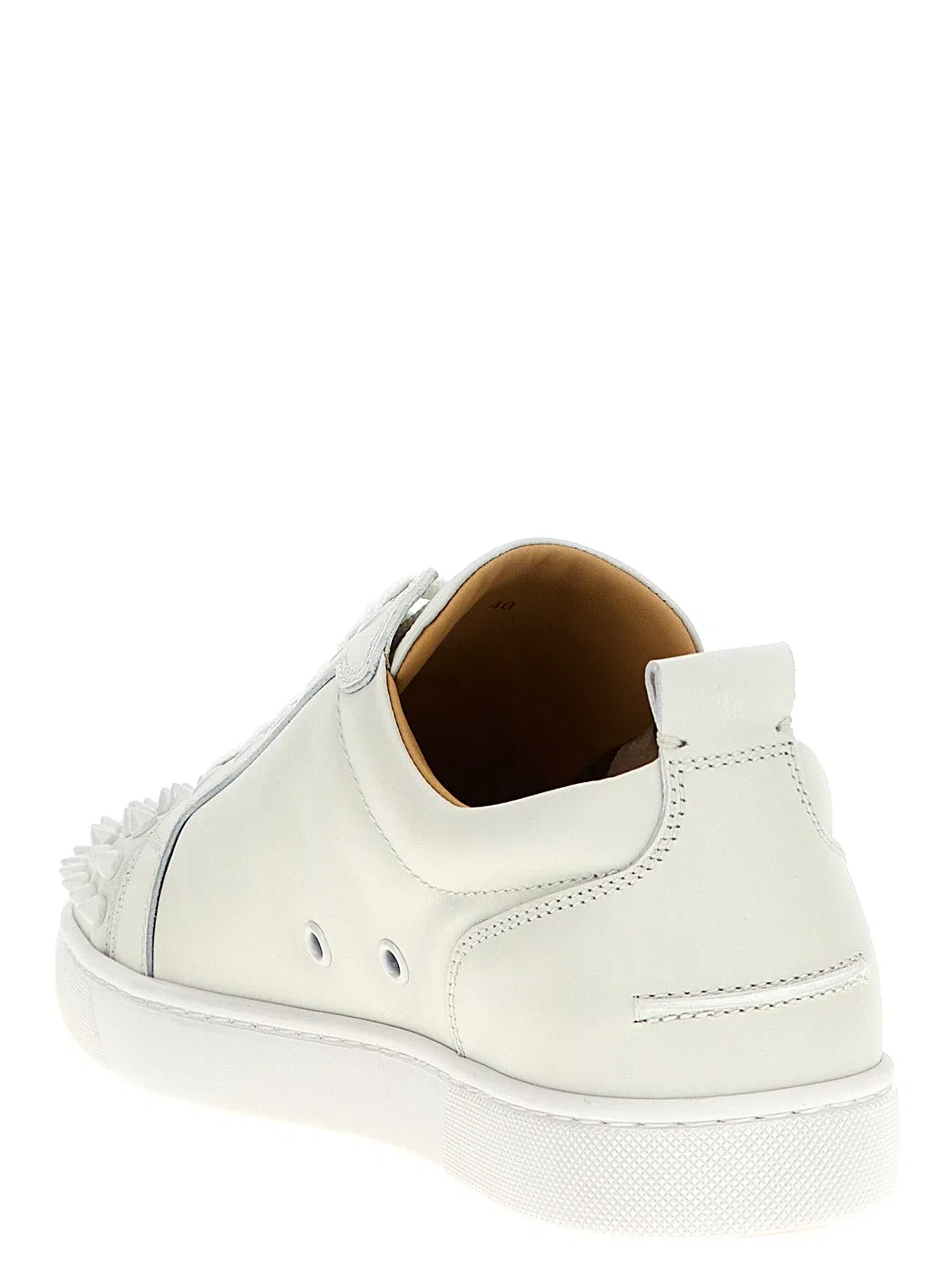 Кроссовки 'Louis Junior Spikes' Christian Louboutin, белый — фото 3